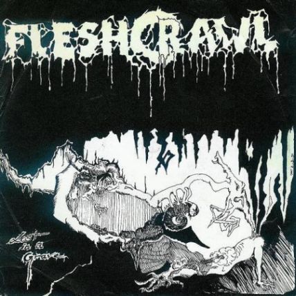 FLESHCRAWL - Lost in a Grave cover 
