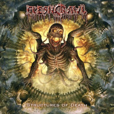 FLESHCRAWL - Structures of Death cover 