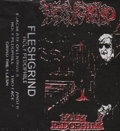 FLESHGRIND - Holy Pedophile cover 
