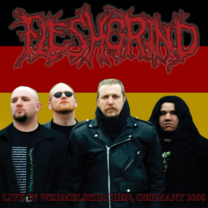 FLESHGRIND - Live in Wermelskirchen, Germany 2000 cover 