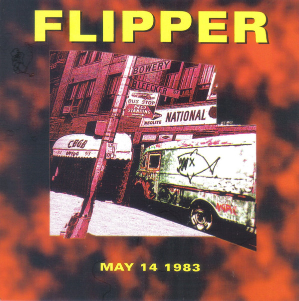 FLIPPER - Live At CBGB's cover 