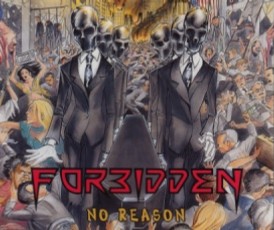 FORBIDDEN - No Reason cover 