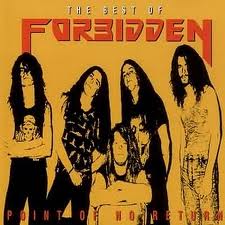 FORBIDDEN - Point of No Return cover 