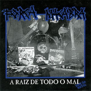 FORÇA MACABRA - A Raiz De Todo O Mal (edição metal) cover 