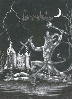FORNICATADOR - Graveyard Sodomy cover 