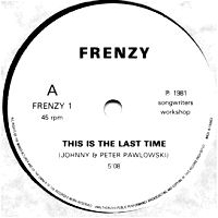 FRENZY - This Is the Last Time cover 