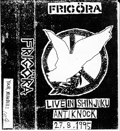 FRIGÖRA - Live In Shinjuku Antiknock 27.8.1995 cover 
