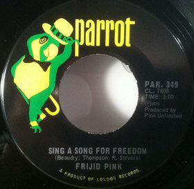 FRIJID PINK - Sing A Song For Freedom / End Of The Line cover 