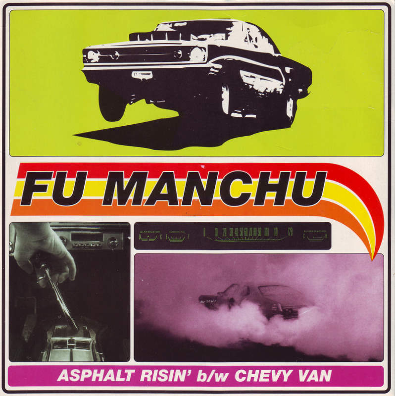 FU MANCHU - Asphalt Risin' / Chevy Van cover 