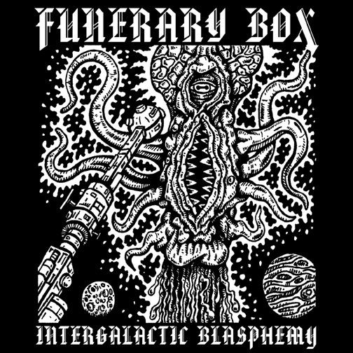 FUNERARY BOX - Intergalactic Blasphemy cover 