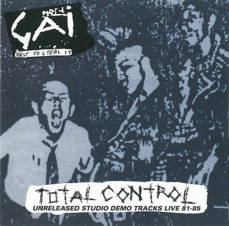GAI - Total Control - Unreleased Studio Demo Tracks Live cover 