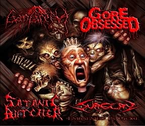 GANGRENA - Embalmed In Gore cover 