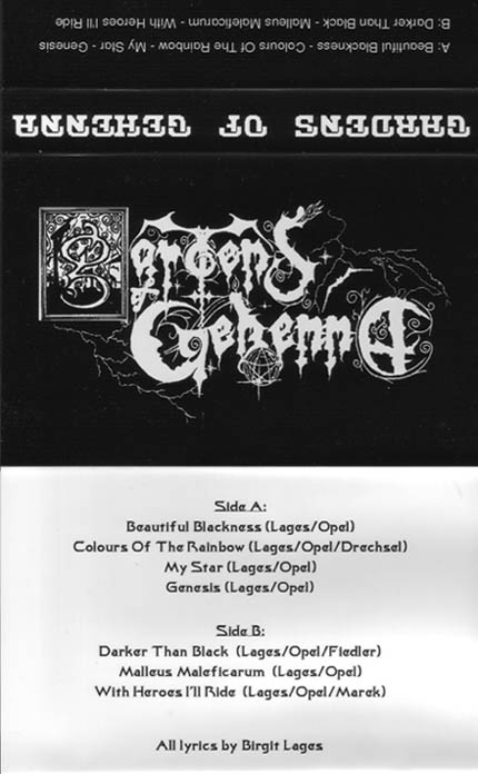 GARDENS OF GEHENNA - Gardens of Gehenna cover 
