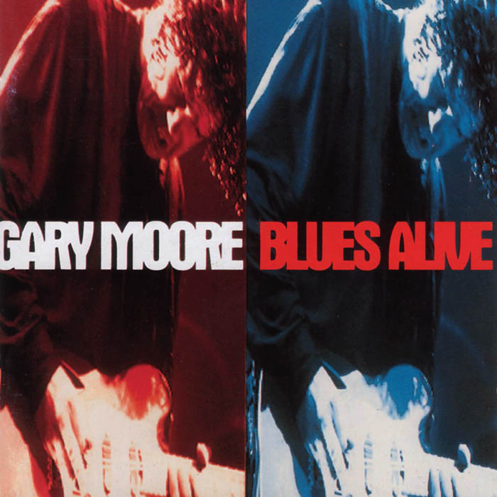 GARY MOORE - Blues Alive cover 