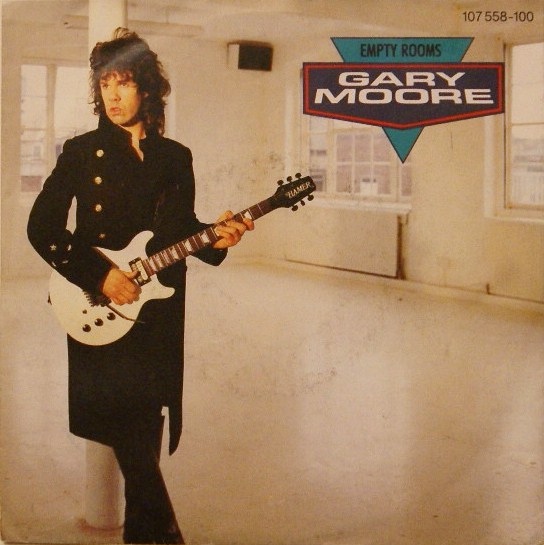 GARY MOORE - Empty Rooms cover 
