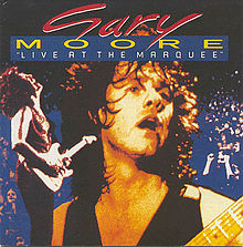 GARY MOORE - Live At The Marquee cover 