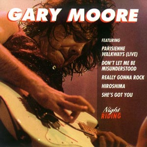 GARY MOORE - Night Riding cover 