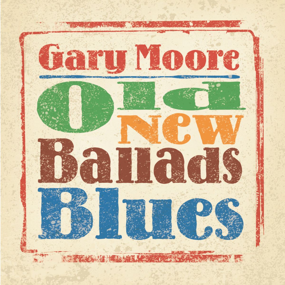 GARY MOORE - Old New Ballads Blues cover 