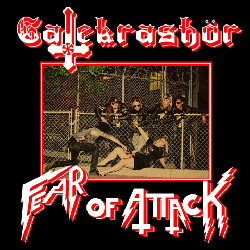 GATEKRASHÖR - Fear of Attack cover 