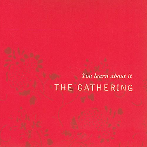 THE GATHERING - You Learn About It cover 