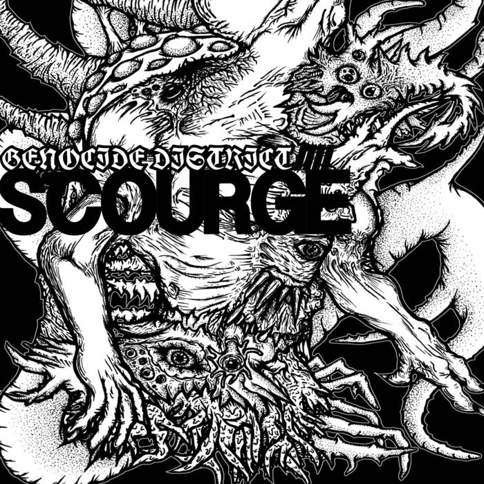 GENOCIDE DISTRICT - Scourge cover 