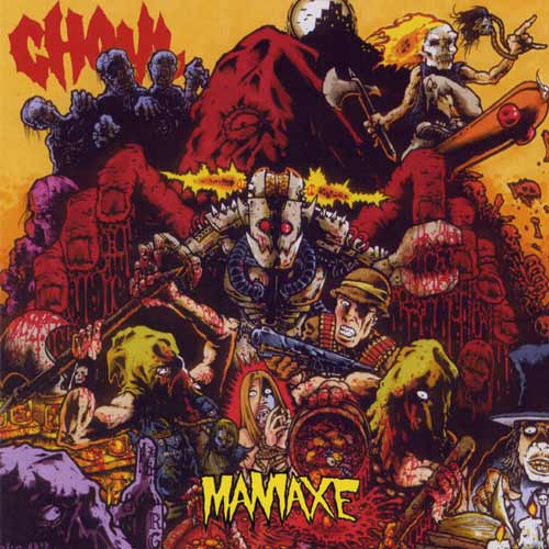 GHOUL - Maniaxe cover 