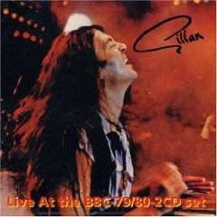 GILLAN - Live at the BBC 79 / 80 cover 