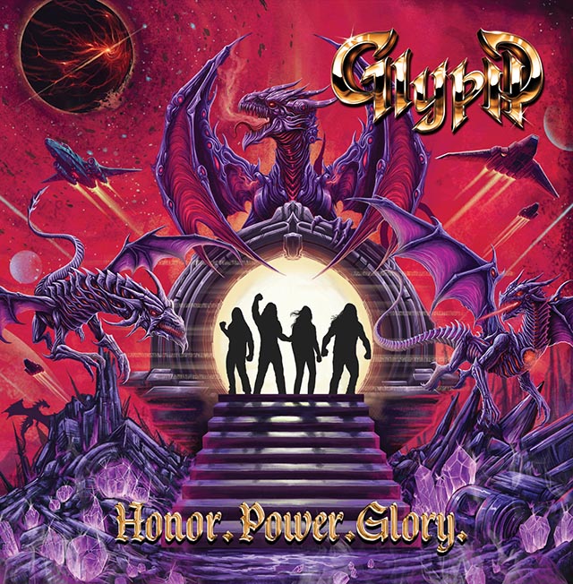 GLYPH - Honor, Power, Glory cover 