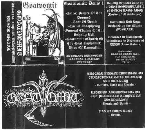 GOATVOMIT - Goatvomit cover 