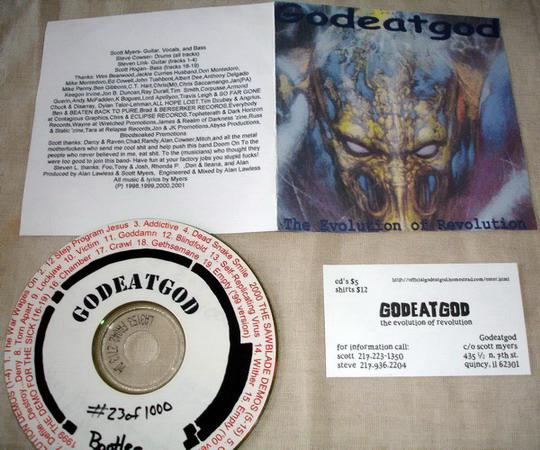 GODEATGOD - The Evolution Of Revolution cover 