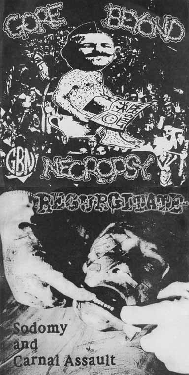 GORE BEYOND NECROPSY - Untitled / Sodomy and Carnal Assault cover 