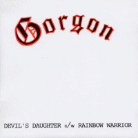 GORGON - Devil's Daughter/Rainbow Warrior cover 