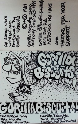 GORILLA BISCUITS - Gorilla Biscuits cover 