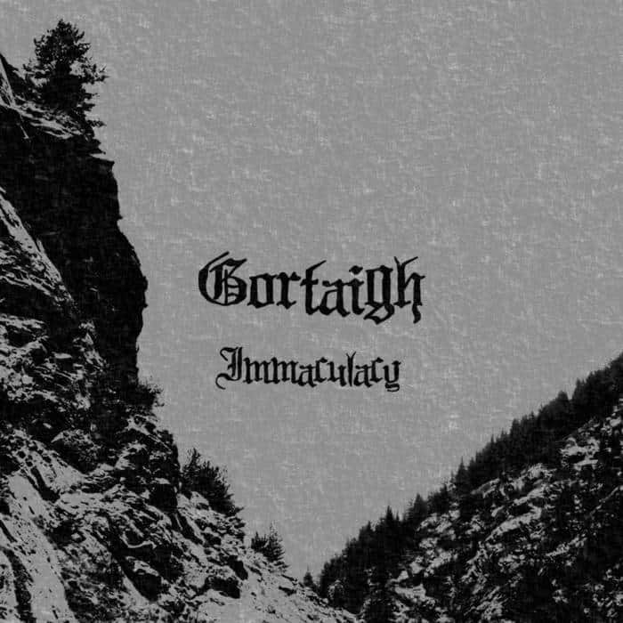 GORTAIGH - Immaculacy cover 