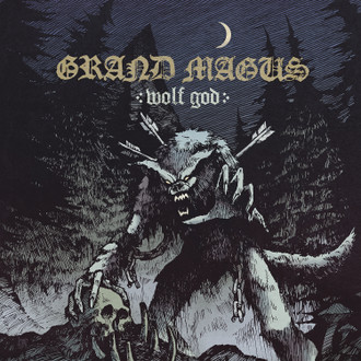 GRAND MAGUS - Wolf God cover 