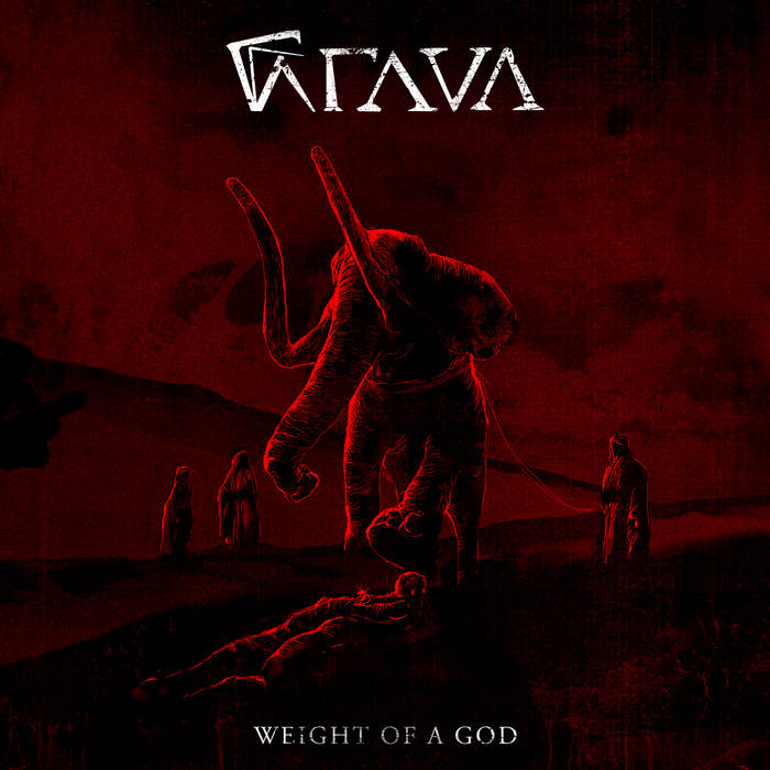GRAVA - Weight Of A God cover 