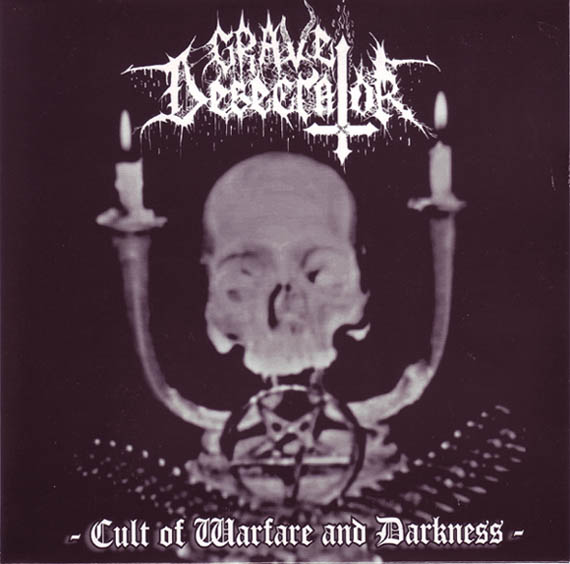 GRAVE DESECRATOR - Cult of Warfare and Darkness cover 
