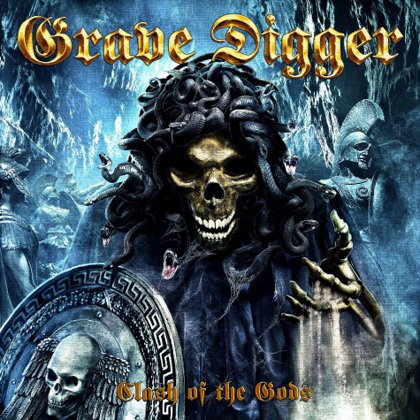 GRAVE DIGGER - Clash of the Gods cover 