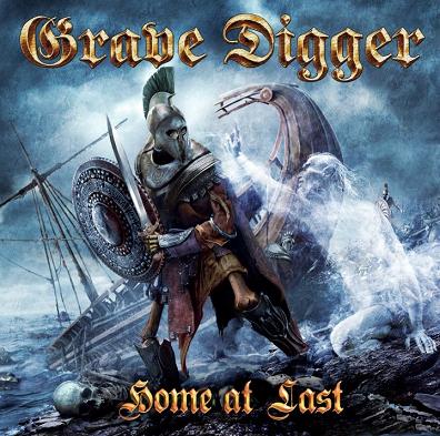 GRAVE DIGGER - Home at Last cover 