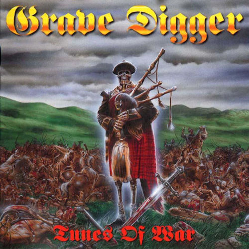 GRAVE DIGGER - Tunes of War cover 