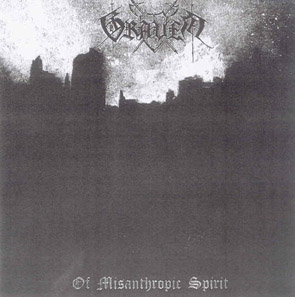 GRAVEN - Of Misanthropic Spirit cover 