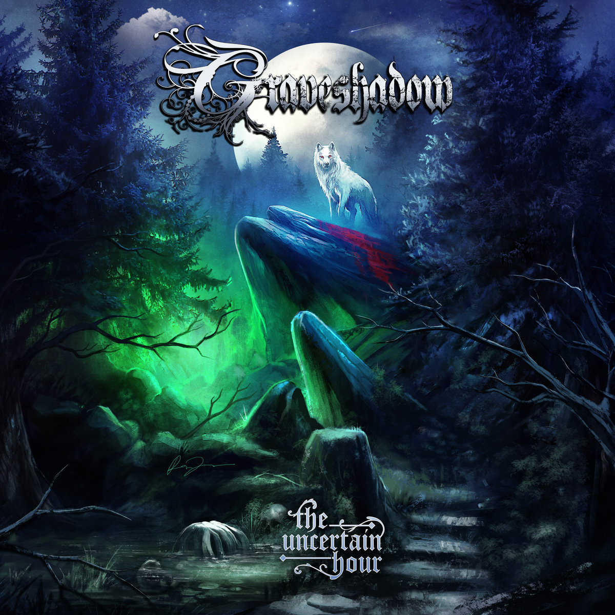 GRAVESHADOW - The Uncertain Hour cover 
