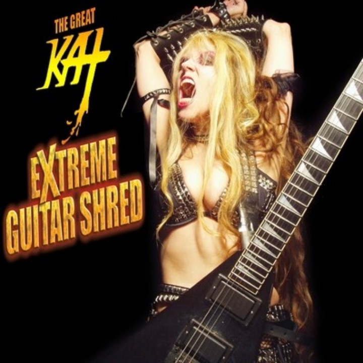 THE GREAT KAT - Extreme Guitar Shred cover 