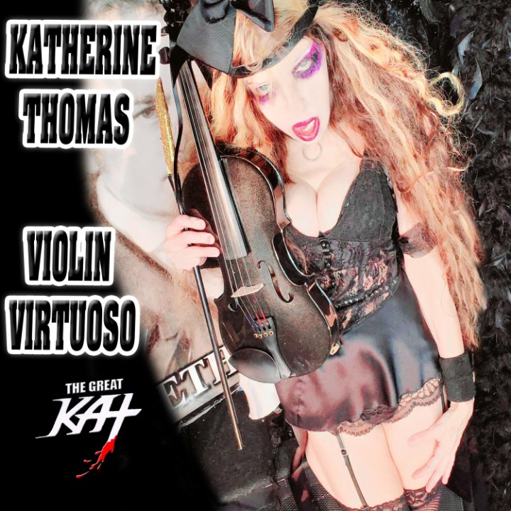 THE GREAT KAT - Katherine Thomas Violin Virtuoso cover 