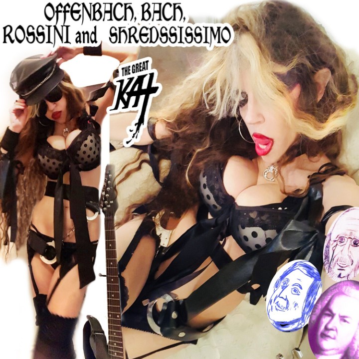 THE GREAT KAT - Offenbach, Bach, Rossini and Shredissimo cover 
