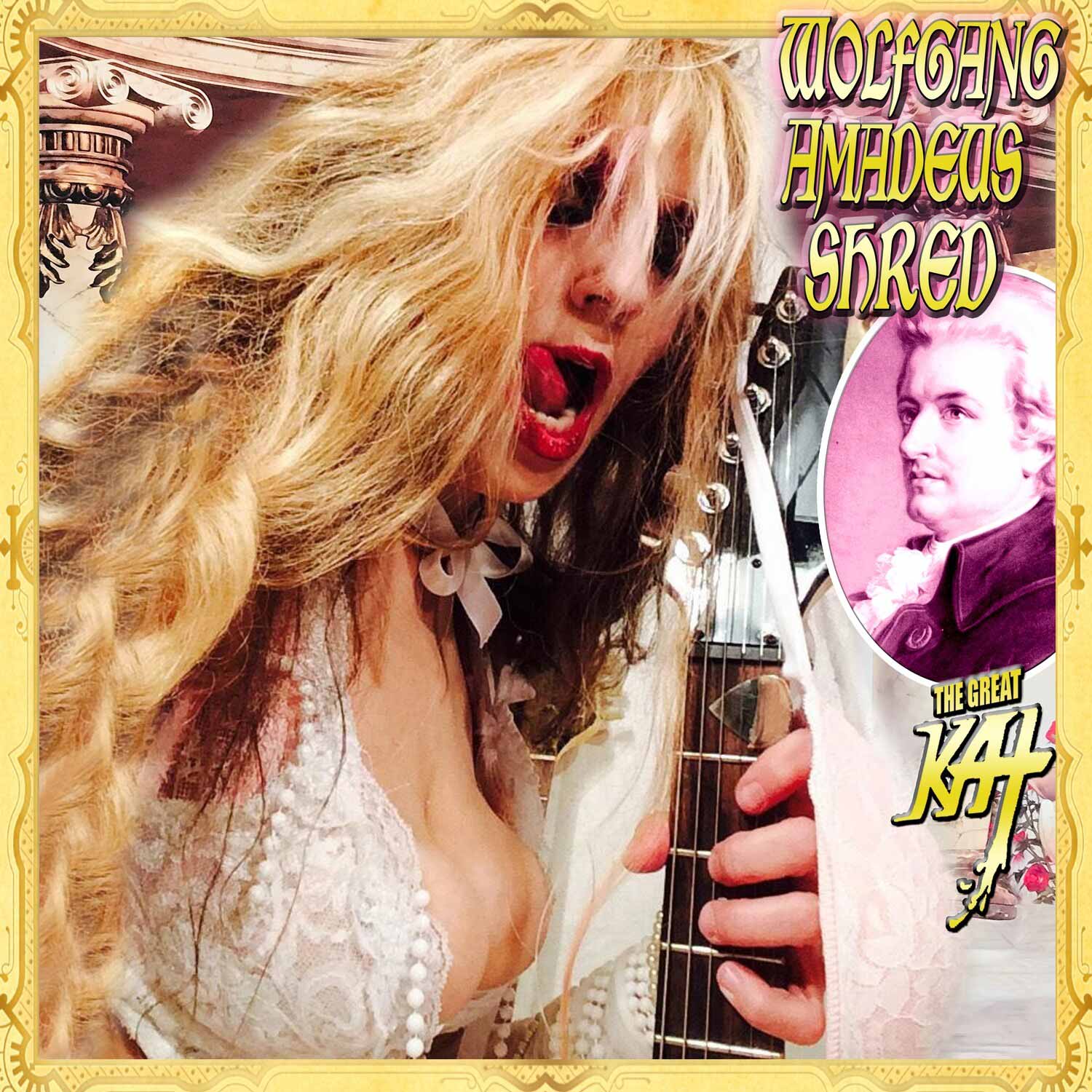THE GREAT KAT - Wolfgang Amadeus Shred cover 