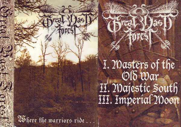 GREAT VAST FOREST - Where The Warriors Ride... cover 