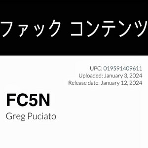 GREG PUCIATO - FC5N cover 