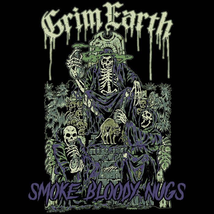 GRIM EARTH - Smoke Bloody Nugs cover 