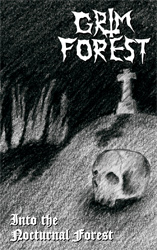 GRIM FOREST - Into the Nocturnal Forest cover 